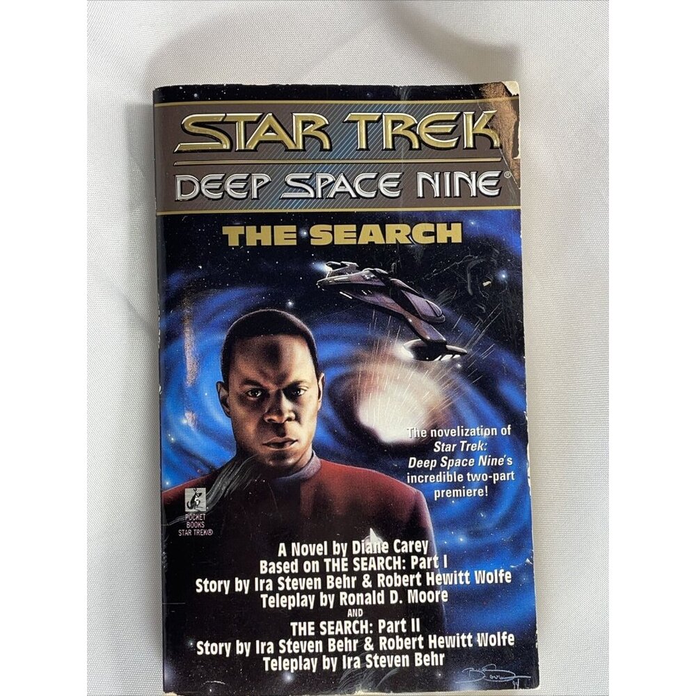 The Search Star Trek Deep Space Nine Mass Market Vintage Paperback Book 1st Pock